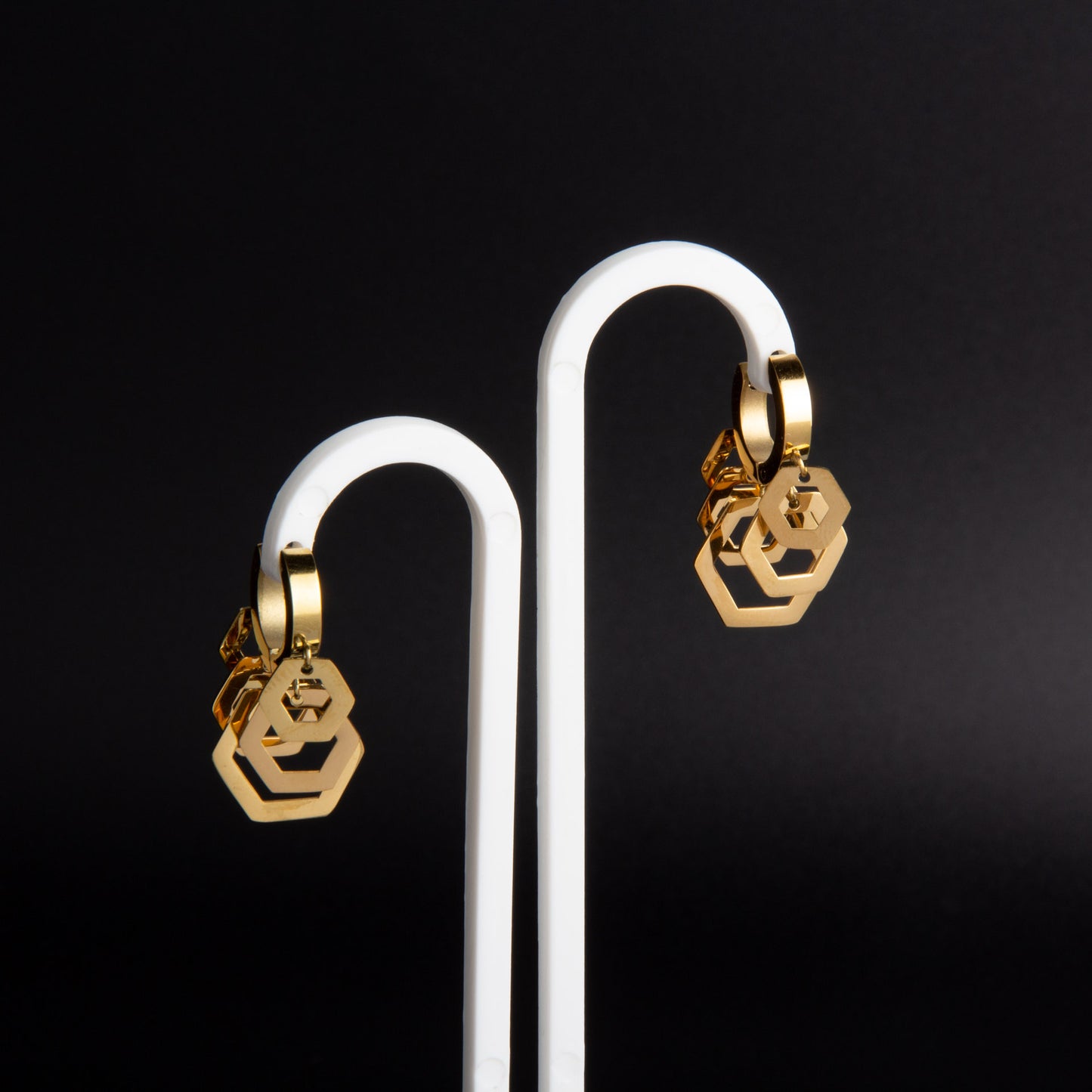 Boucle D'oreilles Modern Forme Géometrique